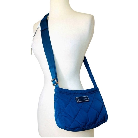 Marc Jacobs Navy Quilted Shoulder Bag - Picture 3 of 5